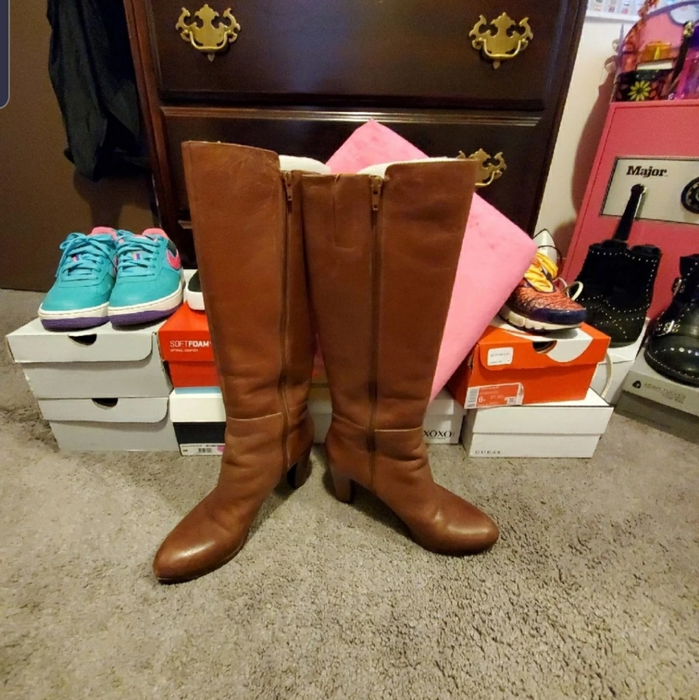 Nine West Leather Boots